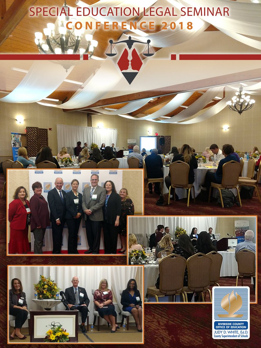 Collaborative learning @ 2-day Special Education Legal Seminar in Temecula. Expert panels &amp; speakers discussed topics from dyslexia, parent relationships, mental health services, admin hearings, disproportionality, compliance vs quality. Thank you sponsors <a href="/AALRR/">Atkinson Andelson</a> <a href="/BBKlaw/">Best Best & Krieger</a> <a href="/F3Law/">f3law</a>
