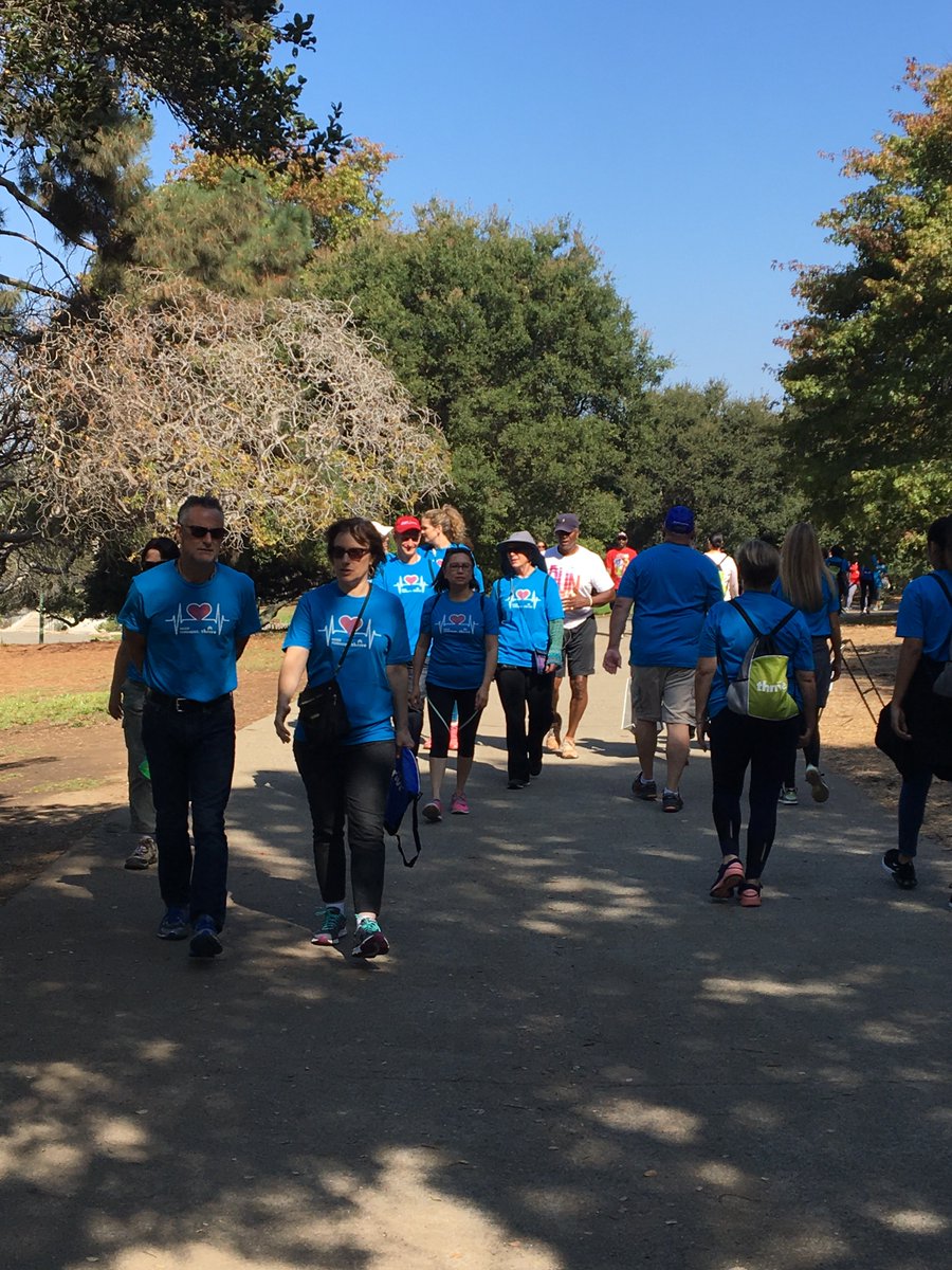 BernardJTyson's tweet photo. I love seeing our dedicated employees of @KPShare participating in the Oakland Heart Walk to help fight heart disease and stroke. @American_Heart https://t.co/nMGLn87DYQ