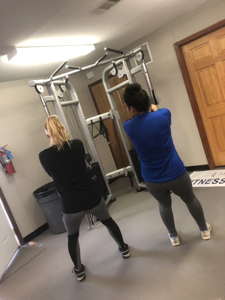 RamsSoftballBC's tweet photo. Great day of cardio and workouts in our new fitness center on campus! #ramit #getbettereveryday https://t.co/kXRfISb1iY