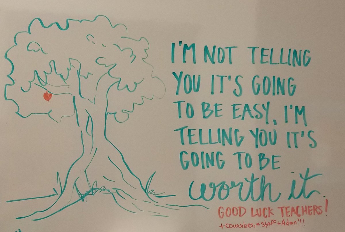 Sometimes we just need to be told that everything will be ok. Just a few words can go a long way.