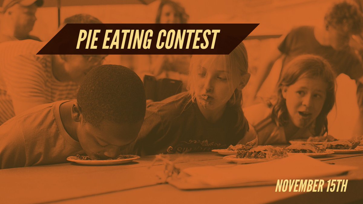 elevatecc11a's tweet photo. Do YOU think you can win our pie eating contest? DM us on Facebook to sign up! @elevatecc11a 
.
.
.
#pieeatingcontest #canyouhandleit #somuchpie #preparationforturkeyday #signup #thanksgivingpie #november15th #showthemwhosboss #elevatecc11a https://t.co/oh9lzOzHMd