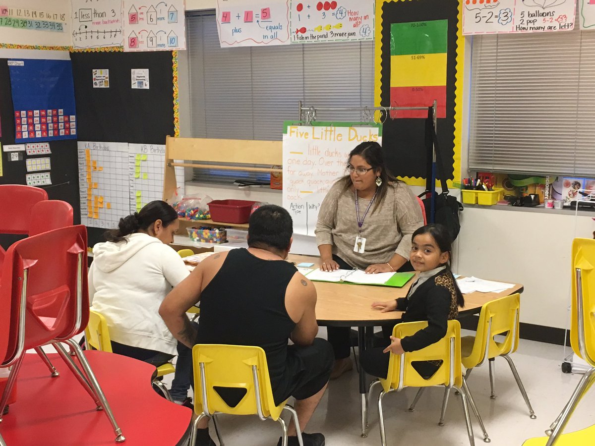 RobertsDISD's tweet photo. Our amazing teachers welcoming our families into our school! We're happy to have y'all! #ParentTeacherNight @seymore_k @dallasschools https://t.co/NWMlz2UGW3