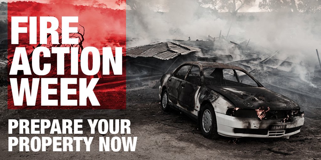 VicGovAu's tweet photo. Right now, forecasts show that there is potential for an earlier and longer fire season in Victoria @CFA_Updates #FireActionWeek https://t.co/WfUvqnfhYX https://t.co/NzJmMa3clh