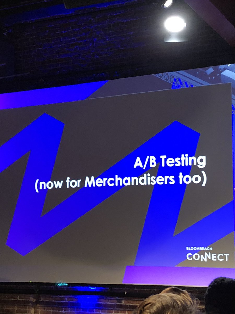 darinarcher's tweet photo. Now we’re talking. Personalization is hard at scale. You don’t get there without experiments. Otherwise the team just wastes time debating banners and category sort. #BRConnect2018 Add our customer data and bam! Relevant experiences. #getelastic @elasticpath https://t.co/2lblLP0X3s