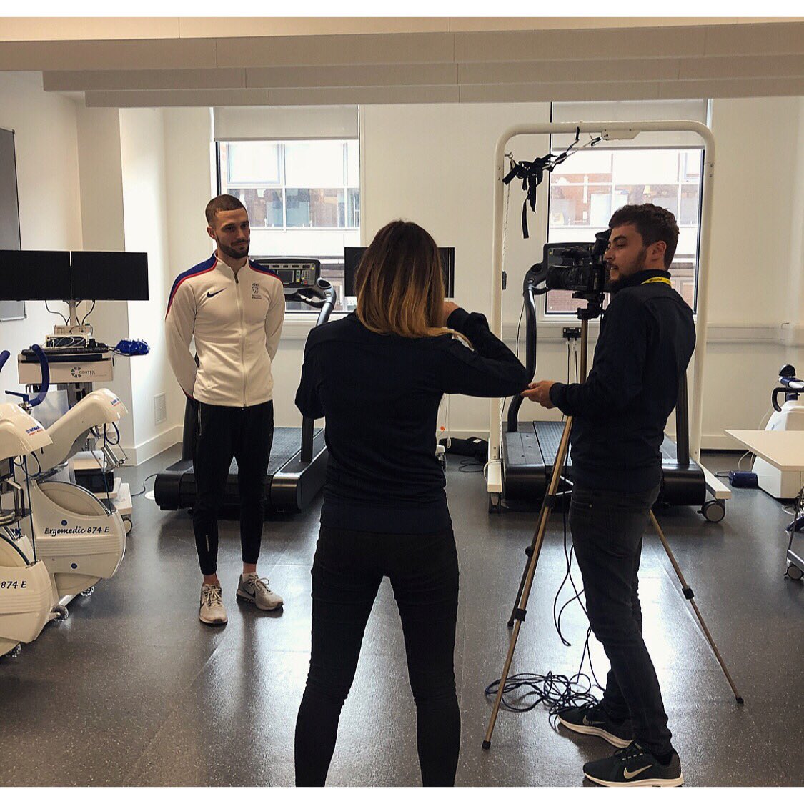 BCUSportExSci's tweet photo. Today we welcomed @DannyRakeTalbot and the @BritAthletics event management team, who interviewed our students that engaged in volunteering roles last academic year - some exciting opportunities coming out soon for the forthcoming year! #WorkBasedLearning #AppliedExperience https://t.co/64xDK8fbwy