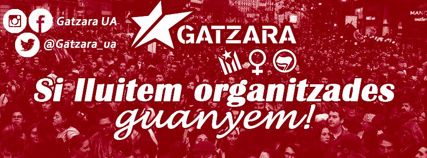 gatzara_ua's tweet photo. 🔥SI LLUITEM ORGANITZADES, GUANYEM🔥

El 9 d'octubre va ser l'espurna que encén la flama: Pren partit, organitza't, fes teua la victòria! https://t.co/YMwiAOOZ2W