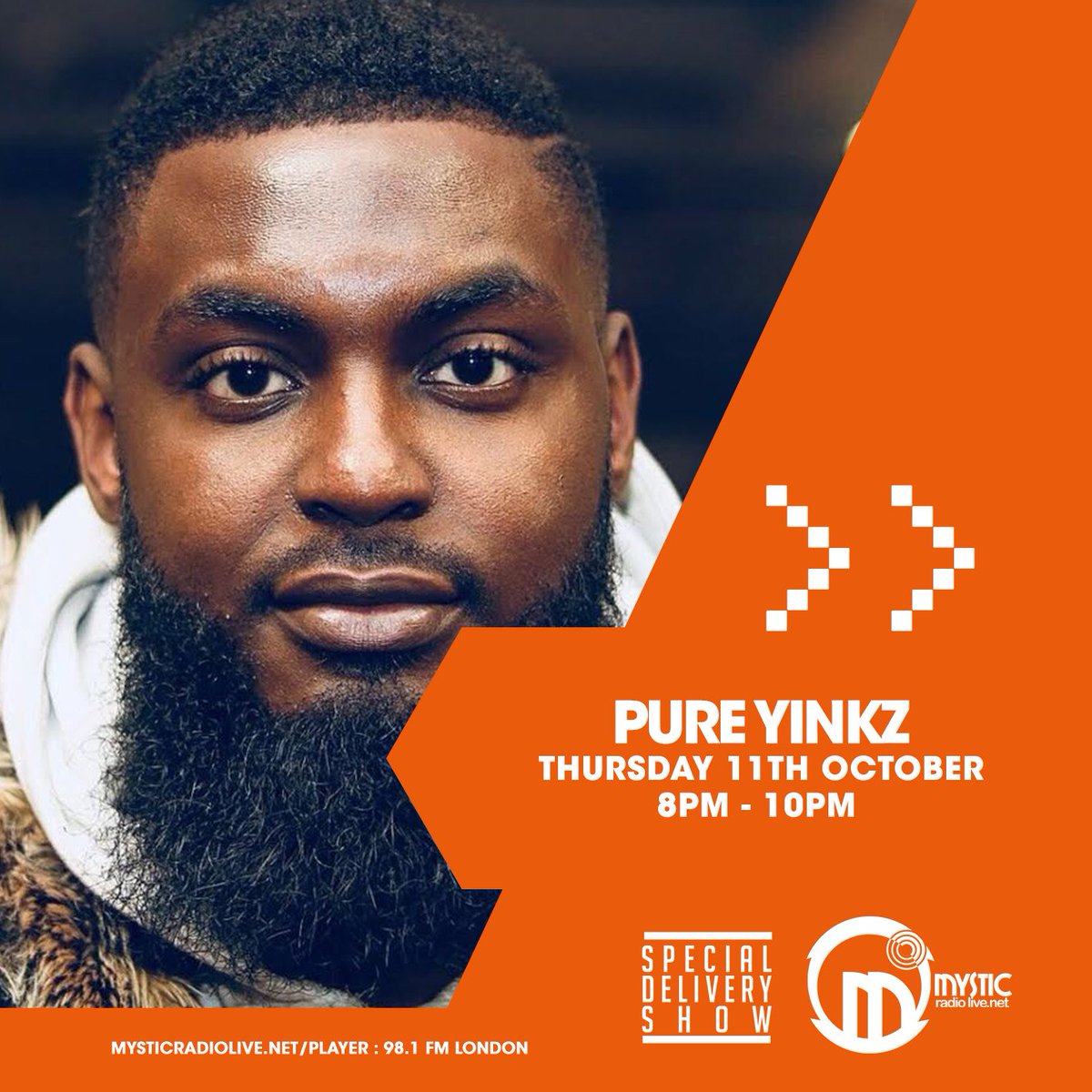 OlivaTMusical's tweet photo. ‼️LIVE‼️ @PureYinkz on @mysticradiolive                          @sdeliveryshow with @djspecialduk &amp; @NoelleFranc3sca — Tune in now via https://t.co/1wZWxqbLIi or 98.1FM 

#specialdeliveryshow #mysticradiolive #OlivaTweestTheAfroMusical https://t.co/ia9rH1BVJi