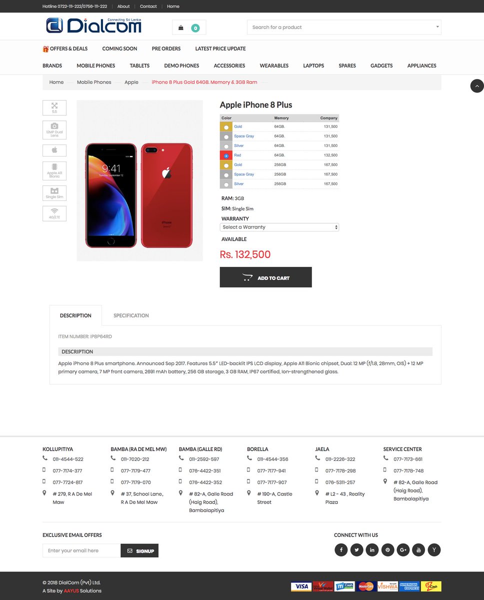 aayus_solutions's tweet image. Sri Lanka&apos;s Largest Online Shopping Mall with Live Price Update.