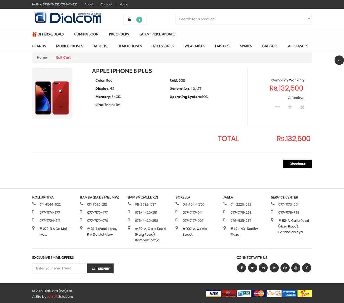 aayus_solutions's tweet image. Sri Lanka&apos;s Largest Online Shopping Mall with Live Price Update.