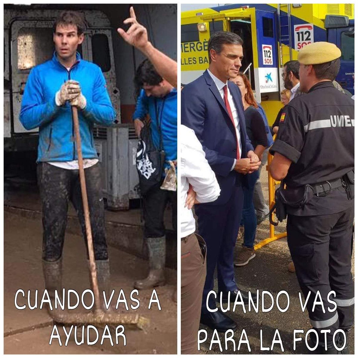 CPU Comunidad & PolicíasUnidos®️ 👥👥🤝👮 (@CPU_Police) on Twitter photo 2018-10-11 19:28:05 Si te gustaria que tu Jefe fuera como @RafaelNadal , #Comparte! #LiderOJefe #DandoEjemplo #Heroe #SuperHeroe #GrandeEntreLosGrandes Si te gustaria que tu Jefe fuera como @RafaelNadal , #Comparte! #LiderOJefe #DandoEjemplo #Heroe #SuperHeroe #GrandeEntreLosGrandes