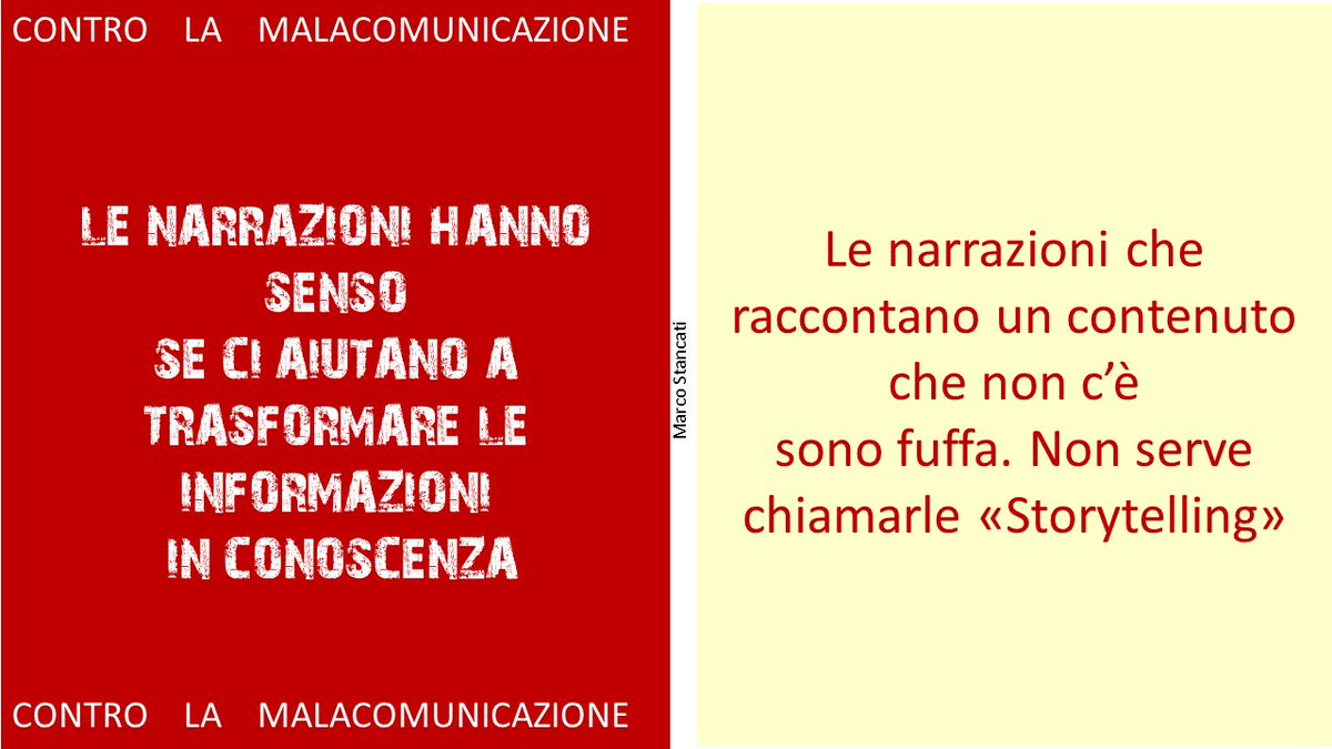 La narrazione mette in moto l'intelligenza emotiva di chi racconta e di ascolta; un'empatia che non va tradita. #GalateoLinkedin <a href="/HR_GiadaS/">Giada Susca</a> <a href="/s_piumarta/">stefania piumarta</a> <a href="/ASolimene/">Andrea Solimene</a> <a href="/GLComandini/">Gian Luca Comandini</a> <a href="/LuigiScebba/">Luigi Scebba</a> <a href="/socialmiliac/">Roberto Miliacca</a> @LepriRoby <a href="/fenizi/">Alessandra Fenizi</a> <a href="/NCattarossi/">Nicola Cattarossi</a> <a href="/E_Bellafiore/">Edoardo Bellafiore</a> <a href="/IvanDompe/">Ivan Dompe'</a> <a href="/bennybuono/">Benedetto Buono</a>