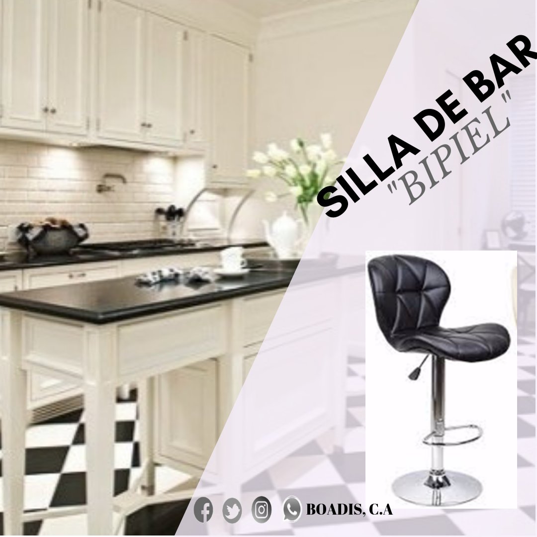 boadisca's tweet photo. Tenemos esta hermosa silla de bar de @skymuebles , para tu hogar, tú negocio, donde desees tenerla... Porque siempre BOADIS, C.A., piensa en ti
#SillaDeBar #Bar #SillasDeBarra #Sillas #Hogar #Comodidad #Elegancia #ParaBar #SalasModerna #EraModerna #Pzo #EstadoBolivar #Venezuela https://t.co/dM17TkFo08