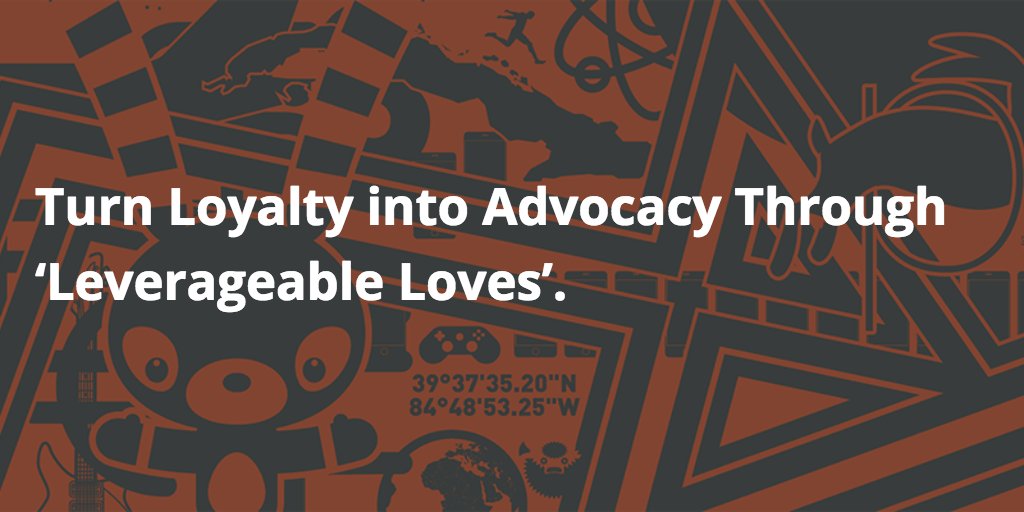Learn how BaM turns turn loyalty into advocacy through ‘Leverageable Loves’ in this marketo.com article from our President and Founder, Mark Bradley.

buff.ly/2ycQsto