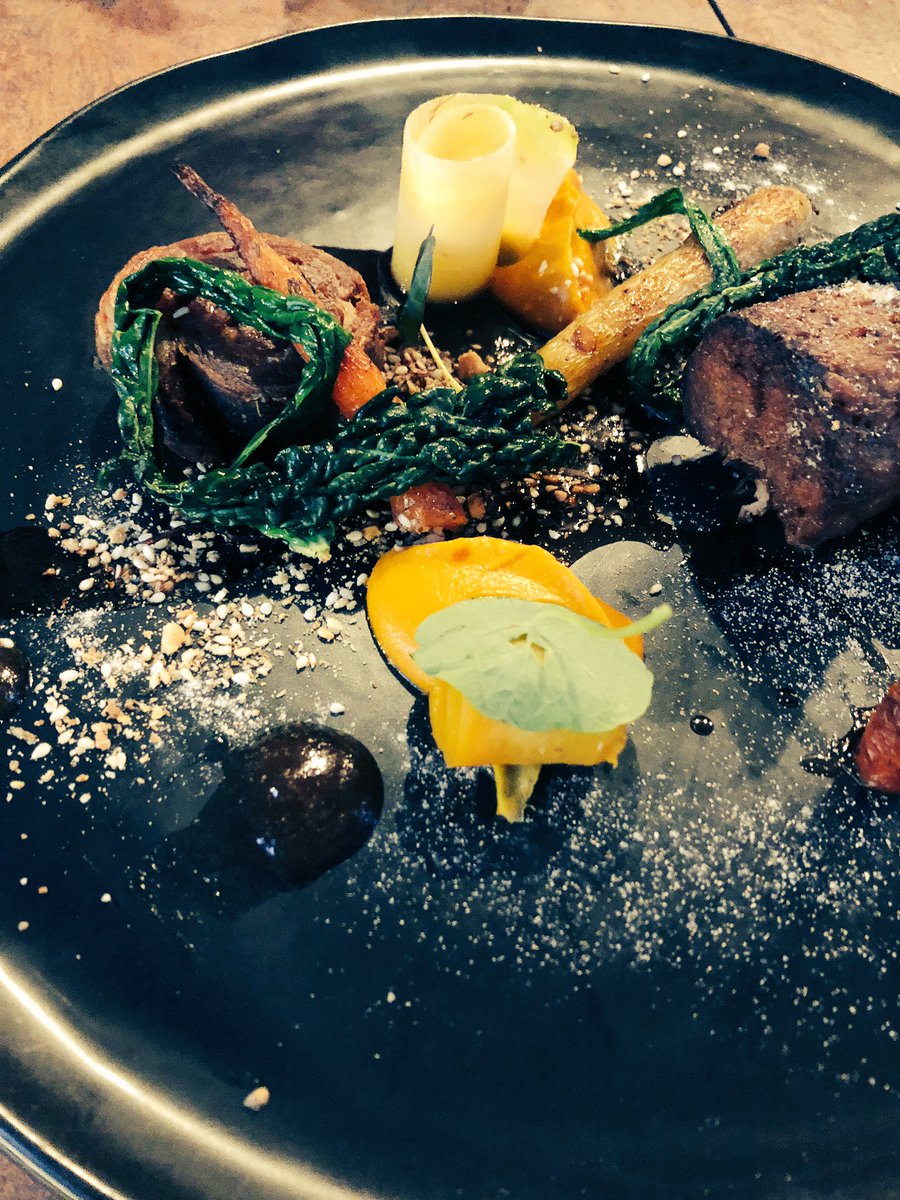 IanMalcolm_89's tweet photo. Lovely meal @EatAtBrunels tonight, lambs was unreal. https://t.co/REhWkGLMp4