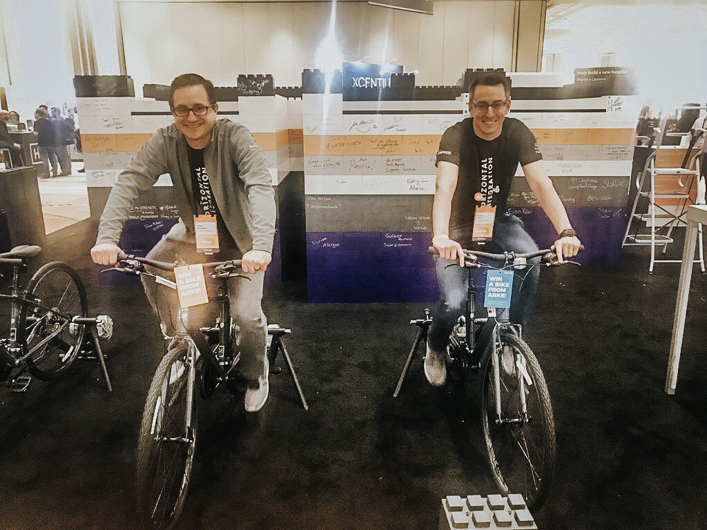 sitecorepartner's tweet image. Raising money by pedaling for @sickkids! #SitecoreSym