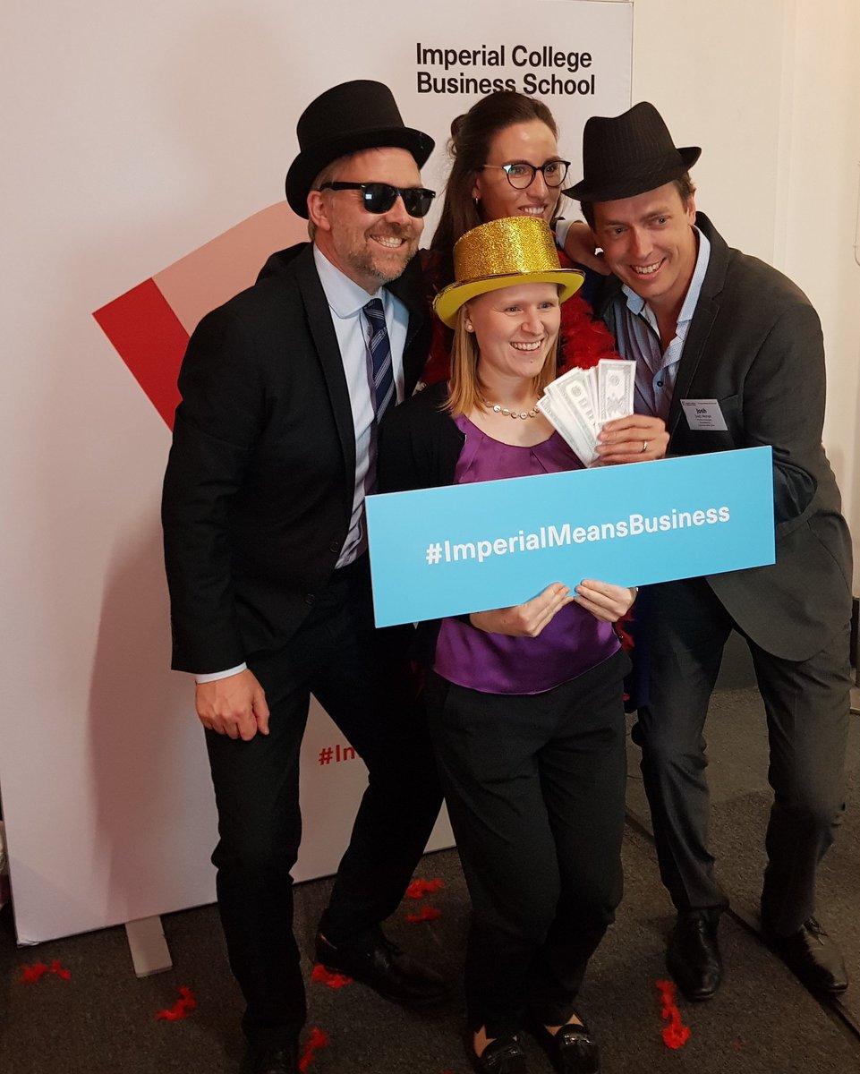 ImperialBiz's tweet photo. Excited to be using our new hashtag booth at the @sciencemuseum with our new hashtag #ImperialMeansBusiness. Enjoying celebrations with our wonderful #alumni @ImpBizAlumni. Come and take a snap if you haven't already! https://t.co/ccVtBcQeBk