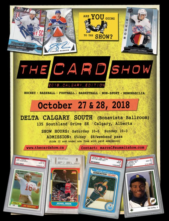 MLS_Calgary's tweet image. Only sixteen more sleeps until the big show!  (but who's counting... 🙃)

#SaveTheDate  @CalgaryCardShow