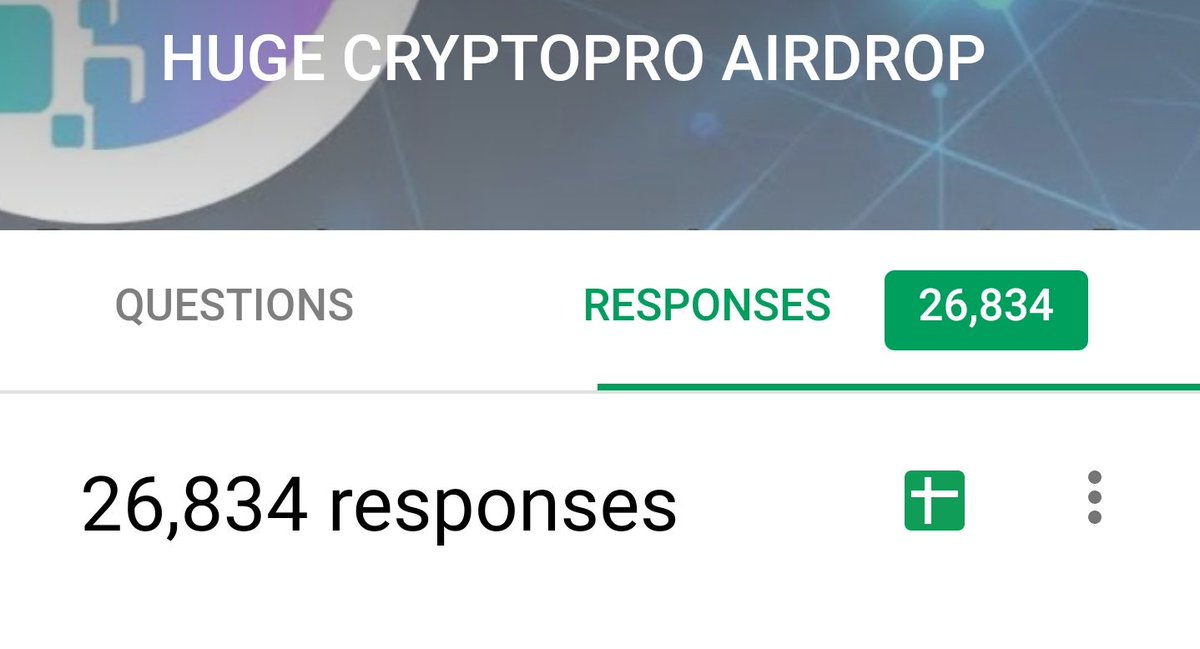 We have recieve over 26000 applications on first round airdrop. Only legit members will recieve their bounty token. Dont try to spam here. We verify it manually👍

#cryptopro #cpp