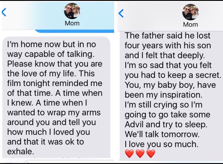 thescottevans's tweet photo. Sharing again on #NationalComingOutDay.I know not everyone is this lucky coming out. My mom is my hero. At a time that was impossible to navigate,she saved me.She says she always knew &amp; says her 1st thought upon giving birth was ���yes!I got a gay one!”💁🏼‍♂️I love u mama. ❤️🧡💛💚💙💜 https://t.co/eutQRvyprh