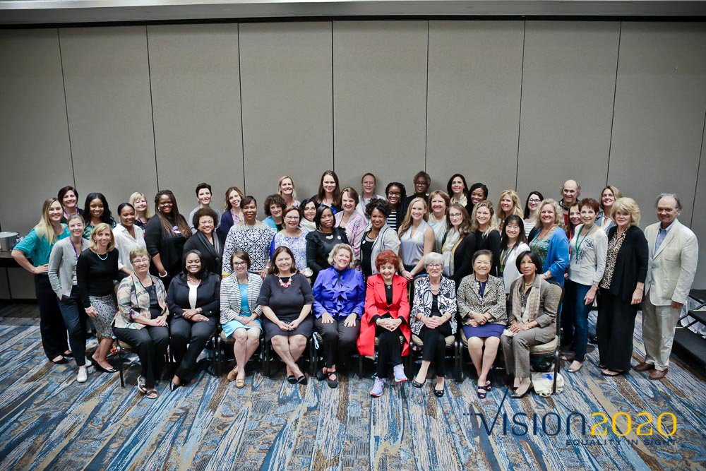 MollyDShepard's tweet photo. Recently @PeterDeanPhD &amp; I attended the @vision2020women Congress in Miami. We support this wonderful organization led by Lynn Yeakel committed to achieving equity for women by 20/20 on the 100th anniversary of the signing of the 19th Amendment which gave women the right to vote. https://t.co/jDQSmNid0C