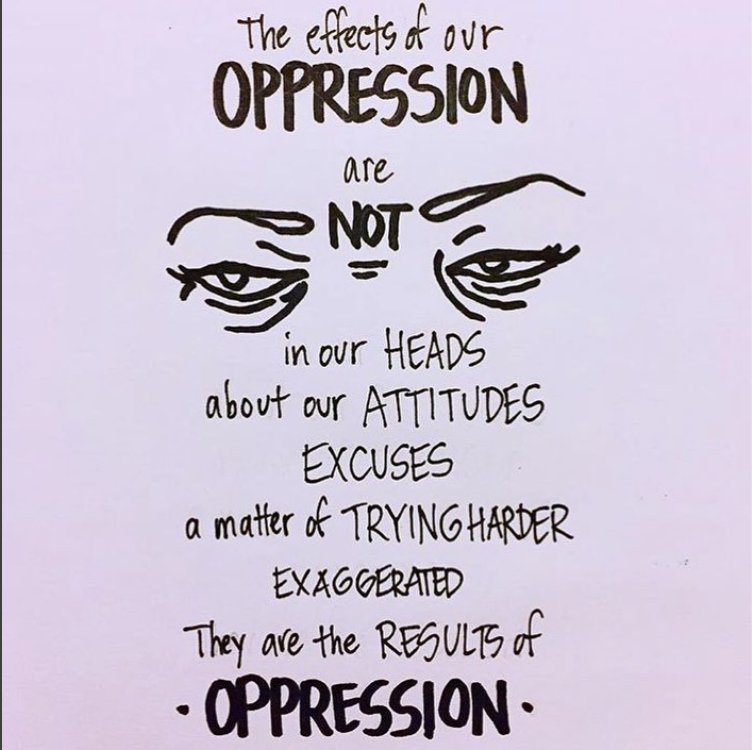 EvrydayFeminism's tweet photo. Your oppression isn't your fault. (via https://t.co/366QrAgf1A) https://t.co/iocZ8MPCj5