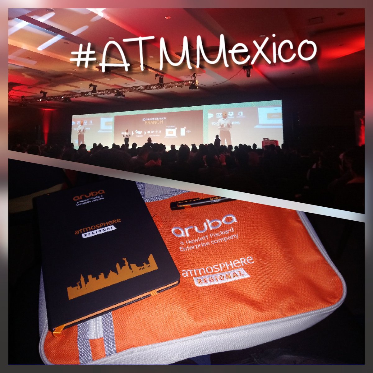 AuroraVivas's tweet photo. #ATMMexico @sinfraserv Atmosphere México 2018 https://t.co/fRvXDM8M88