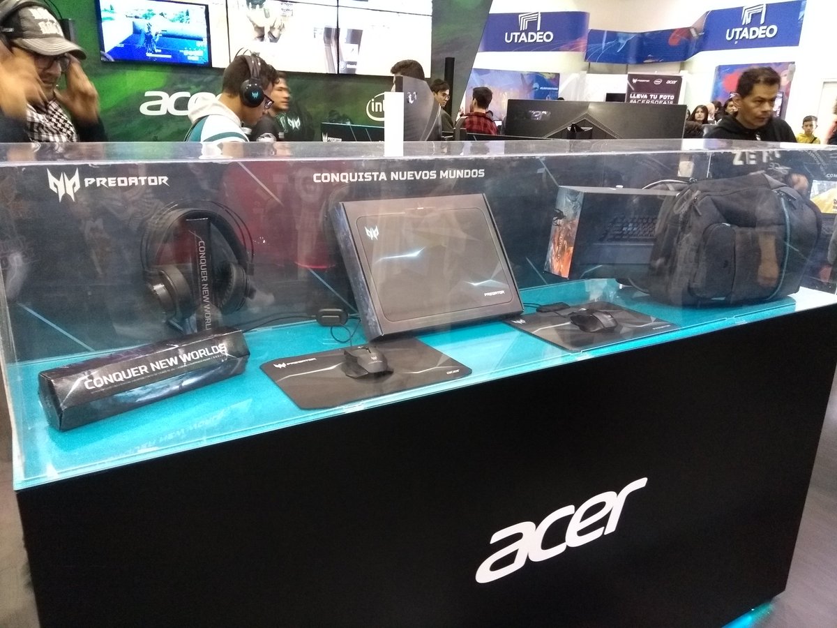 MateoRiverosGar's tweet photo. @Acer ya está en #SOFA2018 y @GamerFocus ya ha probado los diferentes productos de la línea Predator que ha traído para el evento. ¿Por qué no les das un vistazo? #AcerSOFA18 #CopaPredator18 https://t.co/zrVfNGfd6k