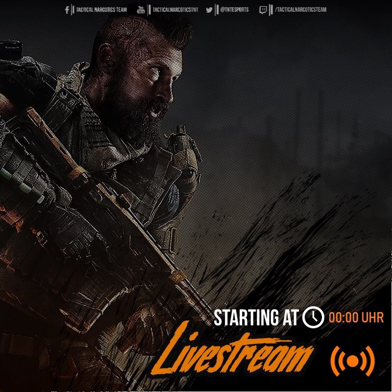 TNTeSports's tweet photo. ► #CallOfDuty - Auch wir übertragen mit Release heute ab 0:00 Uhr Live auf Twitch. Wer will und Zeit hat darf gerne vorbeischauen. Morgen lassen wir euch dann ebenfalls nochmal wissen wann wir live gehen... 

https://t.co/AdTmR7RFQC https://t.co/173GXjY2FU