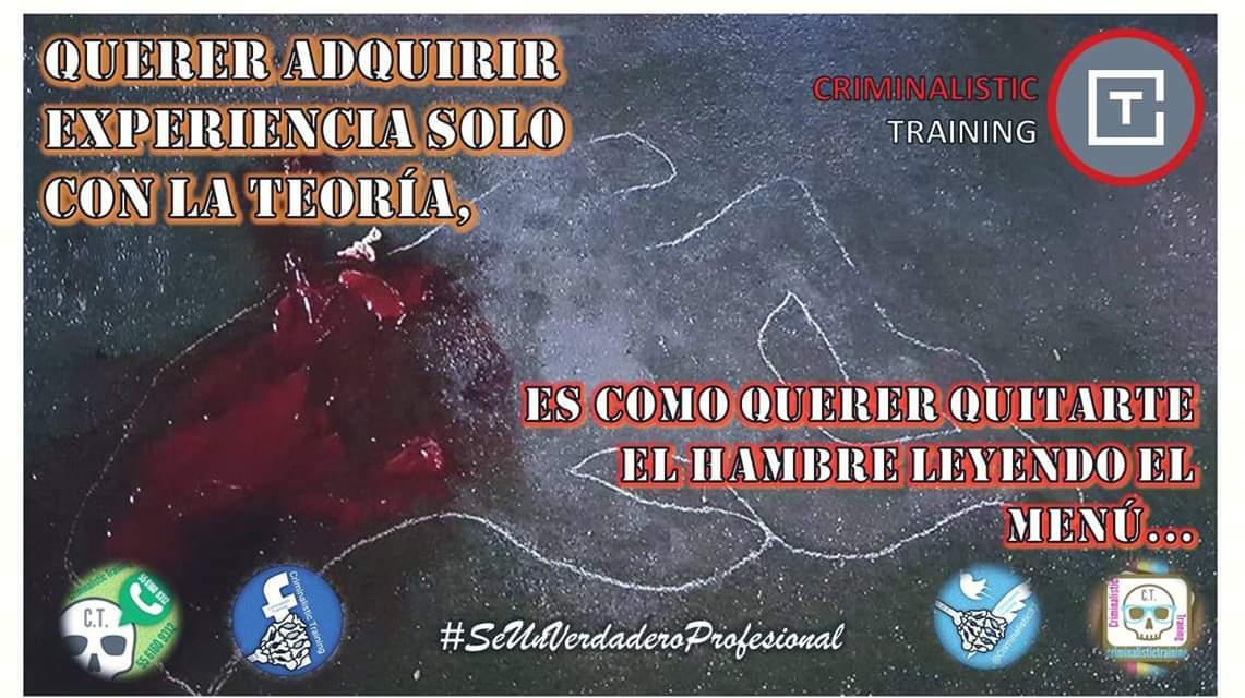 Criminalistic33's tweet photo. QUERER ADQUIRIR EXPERIENCIA SOLO CON LA TEORÍA, ES COMO QUERER QUITARTE EL HAMBRE LEYENDO EL MENÚ...

"Tu decidiste ser Criminalista, Se Un Verdadero Profesional"

#SeUnVerdaderoProfesional
#CriminalisticTraining 
#crimiX2
#CT https://t.co/vv6q71e49a
