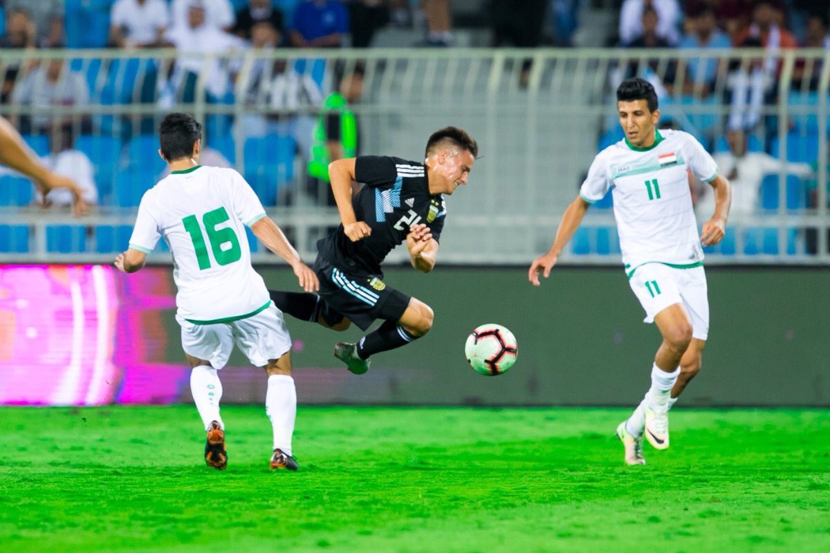 المنتخب العراقي الشقيق يخسر مباراة الارجنتين برباعيه DpQPeFaXgAIpqVt