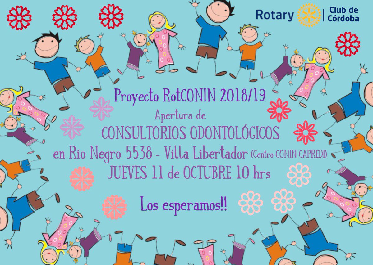 RotaryCordoba's tweet photo. Rotary Club abrió en el centro Capredi consulturorios Odontologicos para la atencion de la niñez en la zona Sur de la Ciudad.
#capredi; #Conin; #rotaryclub; #odontologia; #atenciónalaniñez https://t.co/L7bMxJMu8S