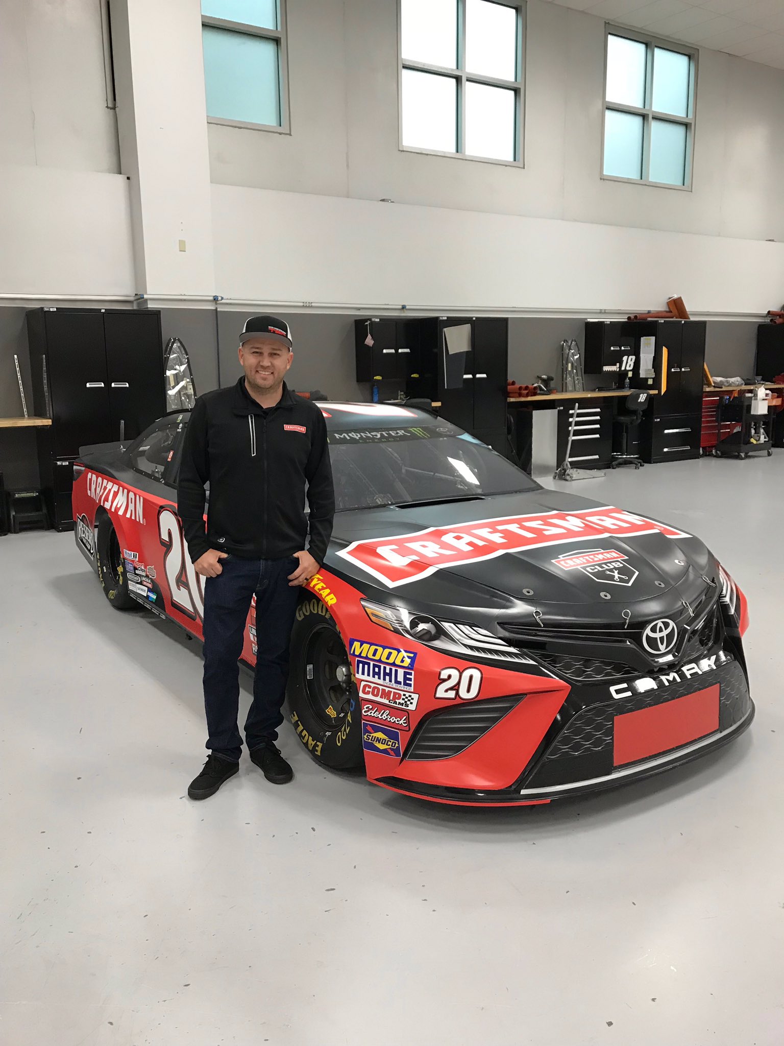 Joe Gibbs Racing on Twitter: "Great having @richiecrampton ...