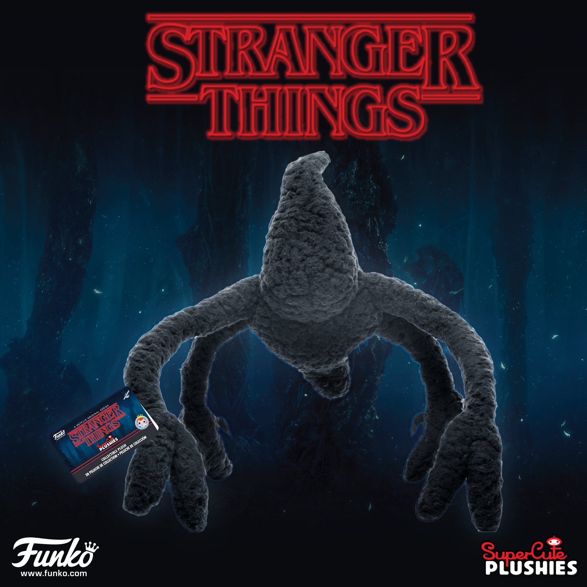 stranger things smoke monster plush