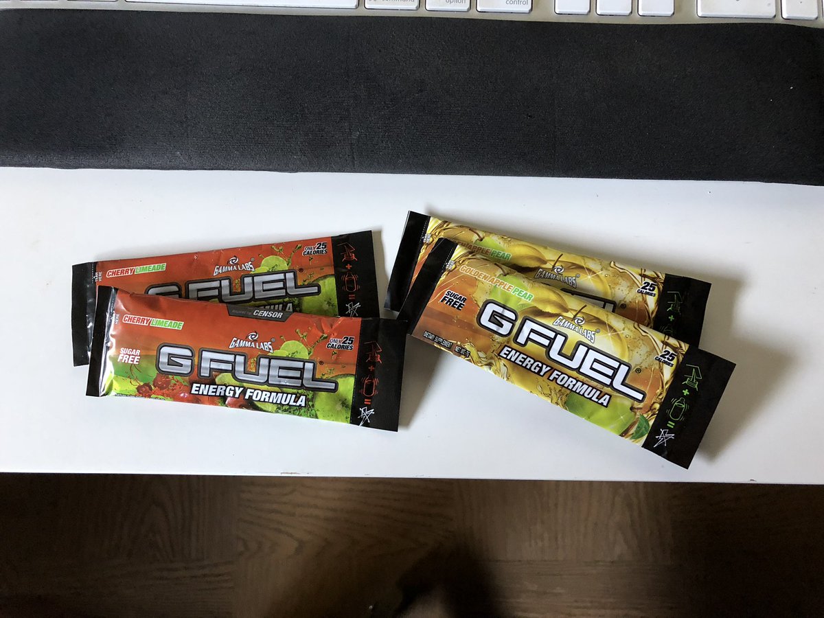 B3ARTROSITY's tweet photo. Got my @GFuelEnergy today!! Super excited.. TY to @MattypocketTV for the recommendation. #picklefan #gfuelfan https://t.co/476eyeq6Q9