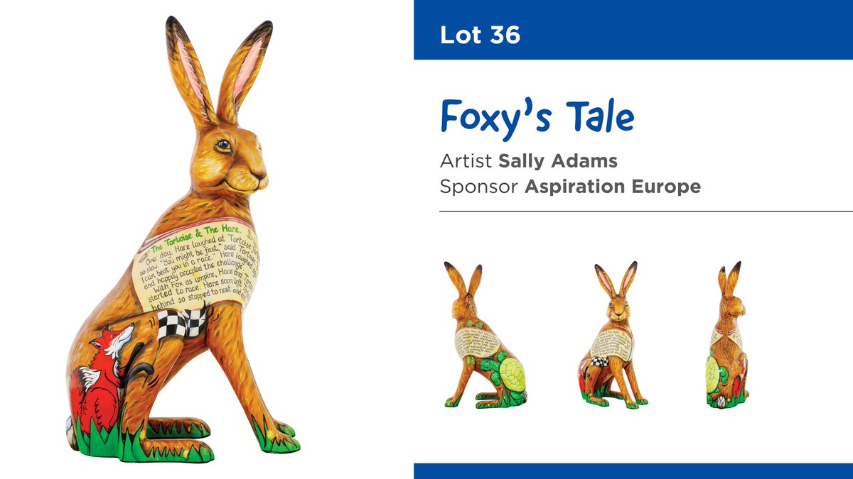 GoGo_Trails's tweet image. Slow and steady wins the bidding race! @gogofoxystale reaches an amazing £7000 for @break_charity designed by artist @hammamelis and sponsored by @aspirationeurope #GGH18 #changingyounglives