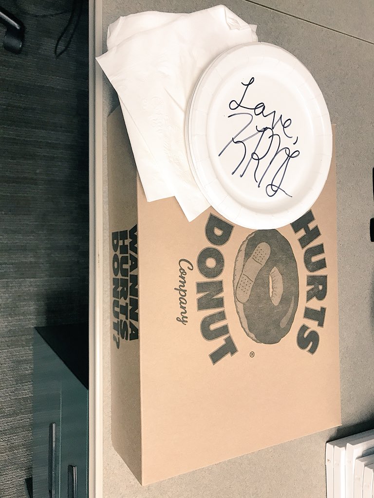 CornellPAAC's tweet photo. Thanks KRNL for the donuts! https://t.co/rlrOm7TcJV