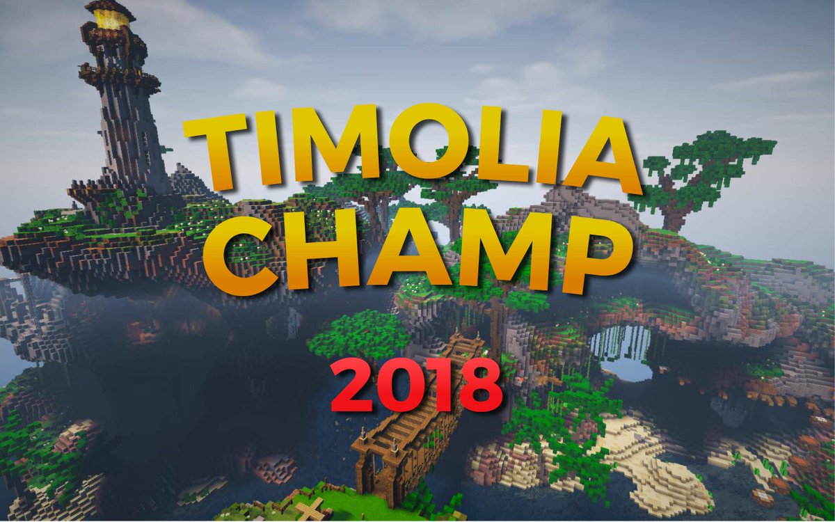 #TimoliaChamp geht in die nächste Runde! 💥

Beweise bis zum 25.10. deinen Skill in den Timolia Spielmodi und werde ein Champion!
Viele Preise erwarten dich! 💰 Alle Infos:

ℹ️ timolia.de/timolia-champ