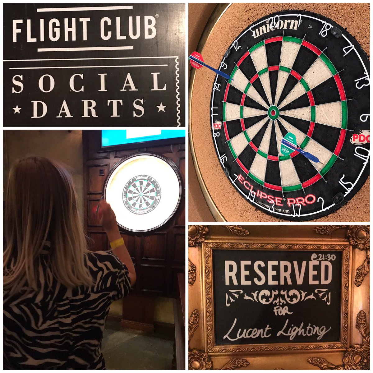 DamonSmoke76's tweet image. A great enjoyable evening @LucentLighting......... DesignPlusLight backing Ruth all the way to a well deserved second place...... #LucentLighting #DesignPlusLight #FlightClub #Shoreditch #London #Darts #GoRuth