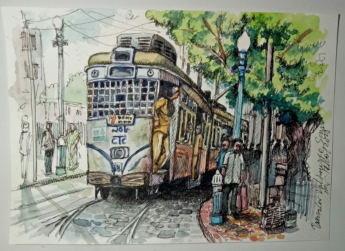 Kolkata Tram Stock Illustrations Cliparts and Royalty Free Kolkata Tram  Vectors