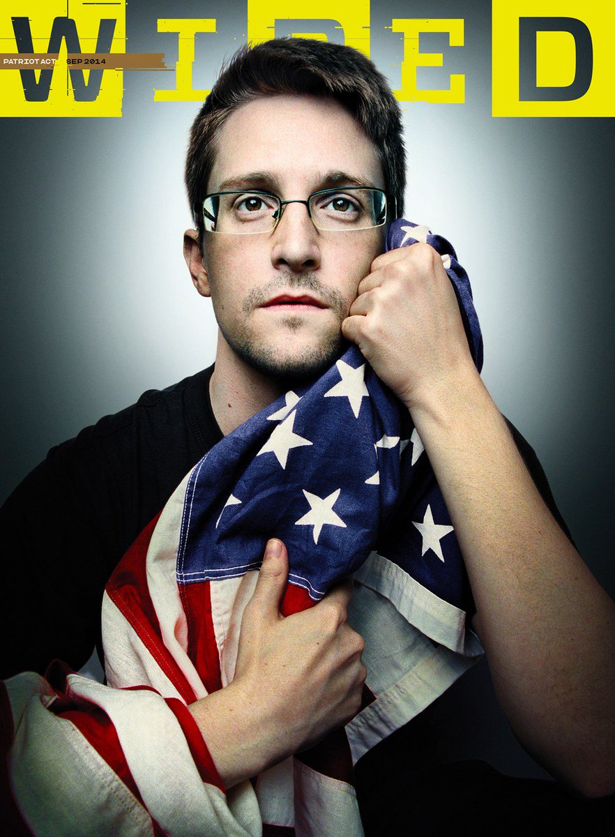 WIRED's tweet image. Edward Snowden, September 2014
&quot;I asked [Snowden] if he was lonely, and he told me that loneliness can be a tragic thing, but also an empowering thing... Listen to the silence and you just might hear the voices of history talking to you.” wired.trib.al/ot3amNA 5/