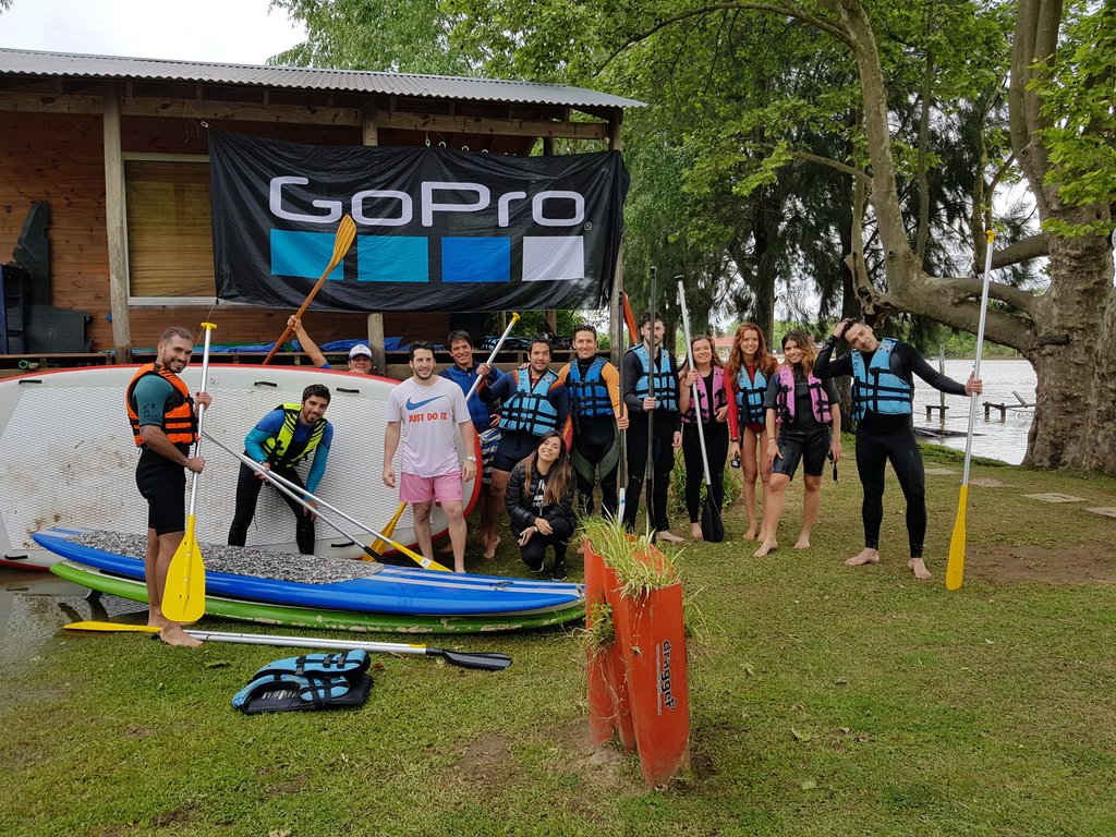 Hoy en #Argentina hicimos el lanzamiento de la nueva #GoProHero7 con nuestros #partners #hypersmooth #timewarp