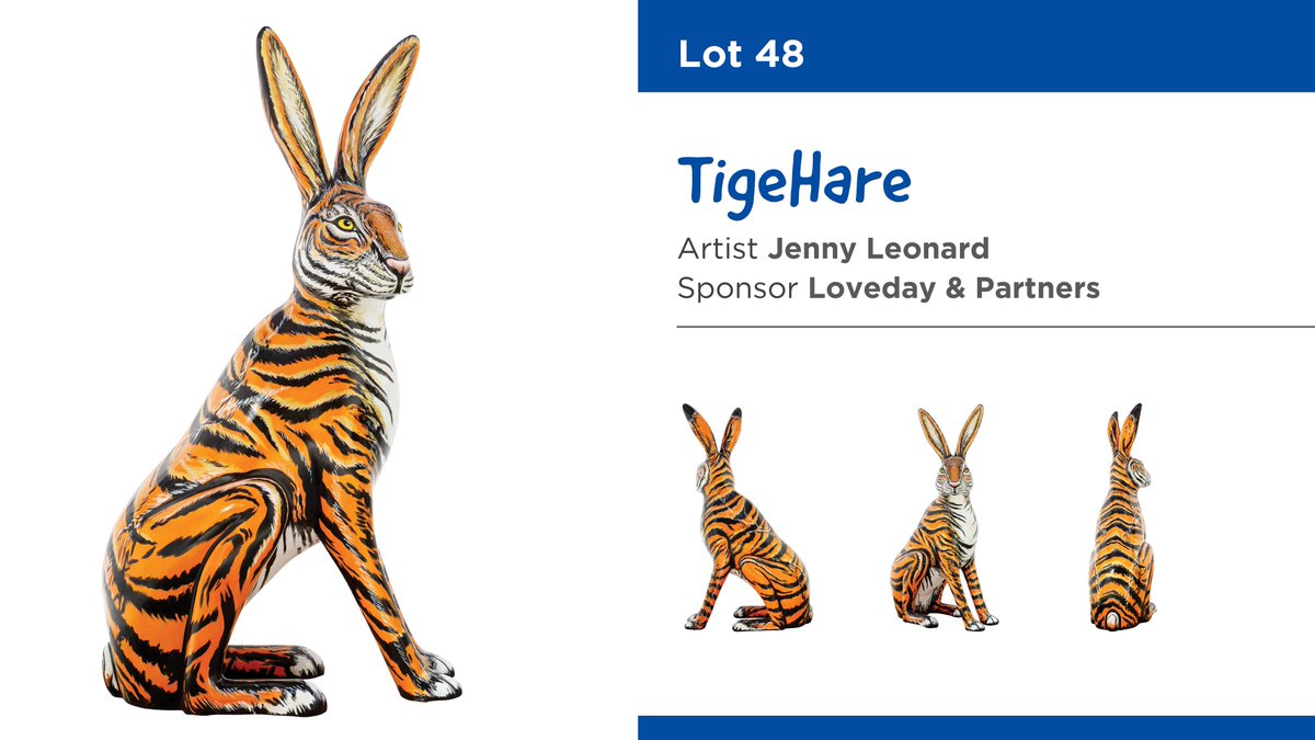 The audience goes wild for #TigeHare by artist @jennyleonardart and raises an astounding £7500 for <a href="/break_charity/">Break</a> #GGH18 #changingyounglives