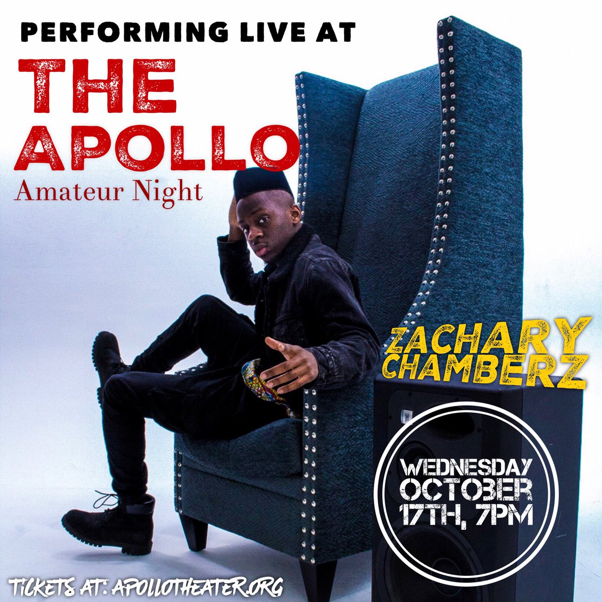 ZacharyChamberz's tweet image. Honored is an understatement. I remember my senior year of high school, my first time at the Apollo, I had said that I’d be on that stage one day and to see that dream coming true is nothing less than a miracle. You gotta MANIFEST! Have faith in the process