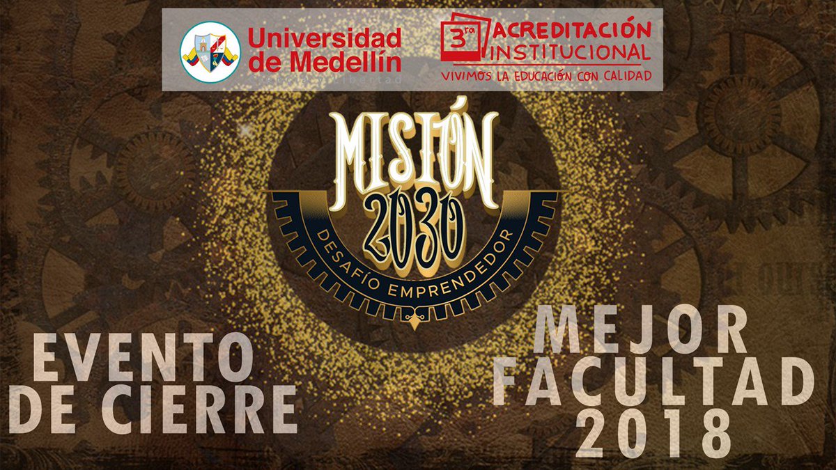 udemp's tweet photo. ¿Ya vieron los resultados de cada categoría?
Una a una les mostramos las Facultadas ganadores y al final... la GRAN FACULTAD GANADORA 2018 del Desafío Emprendedor Misión 2030.
visita ya 👉 https://t.co/8i3uA4Cyjp 
y revisa los ganadores https://t.co/N9lQtVUmrq