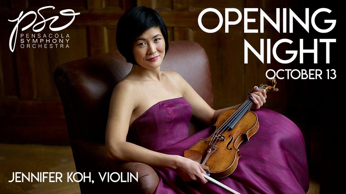 <a href="/PSO1926/">Pensacola Symphony</a> Opening Night is this Saturday at the <a href="/SaengerTheatre/">Saenger Theatre</a> in #downtownPensacola. Purchase your tickets here: bit.ly/2ycuzum