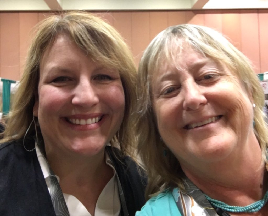 #GISPro #CalGIS @URISA @Esri @CalGIS look who I found geonerding out! @CrystalDorn Thanks for a great conference! Good to catch up with colleagues old and new!