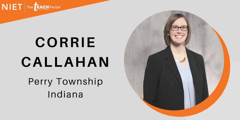 NIETteach's tweet photo. #TeachFactor Fellow @corries93 of @PerryTwpSchools knows the difference formal #TeacherLeadership roles make. Her schoolβs accountability grade started improving as soon as these roles began influencing the culture at her school! #SchoolImprovement #MondayMotivation https://t.co/vCNn1FboLK