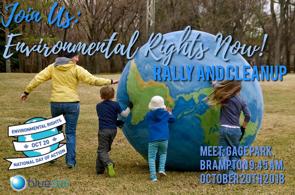BramptonBlueDot's tweet photo. Join us October 20th for #NationalDayOfAction in #Brampton as we clean up and interact with residents about our #Right2HealthyEnv. More info: https://t.co/Lq1DdmKhZI
#BramptonBlueDot #volunteers #GreenBramptonEvents @PEYAlliance @TRCA_SNAP @cvcfoundation @Brampton_Events https://t.co/paXzPfopg8