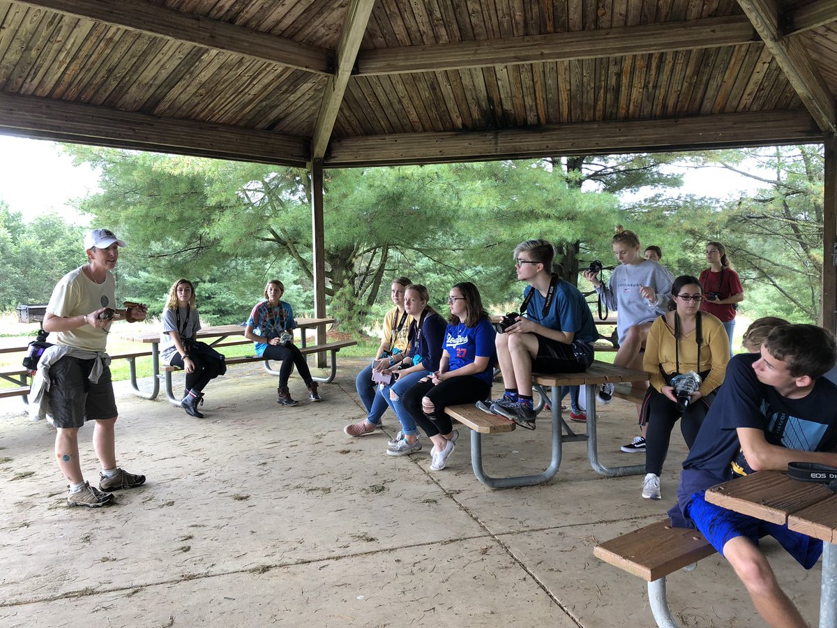 CCPS_FSKEagles's tweet photo. Photography class field trip to Outdoor School https://t.co/1YX5j3CPsi