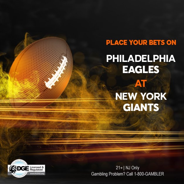 888pokerNJ's tweet photo. BET BET BET with 888 on the Philadelphia Eagles at New York Giants game!
Check out the promotions for new and existing players on site.
https://t.co/zoCI1yyagn https://t.co/Iwt8aR9Wpa